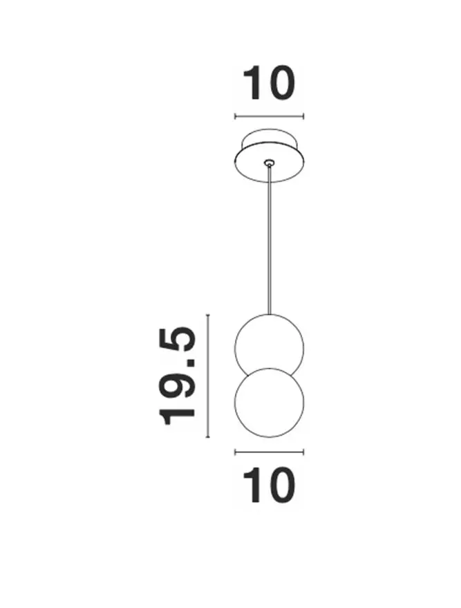 Luster NOVA LUCE 9704192 1x5W G9 230V IP20